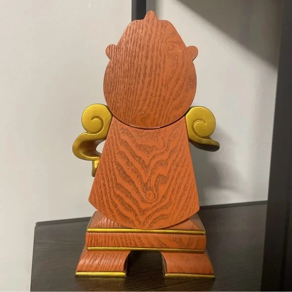 Disney Cogsworth Clock Beauty & The Beast Working Condition - Picture 3 of 7